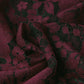 Attēls ar Mežģīņu audums - tumši sarkanas puķes 110 g/m² – pieejams Šarlotes audumi