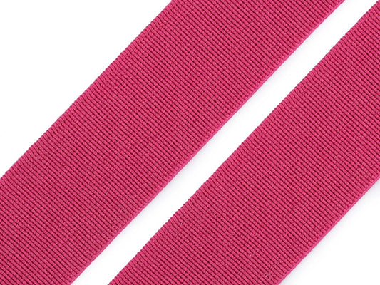 Attēls ar Mīksta gumija 25 mm | Elastīga gumija apģērbu šūšanai - fuksija – pieejams Šarlotes audumi