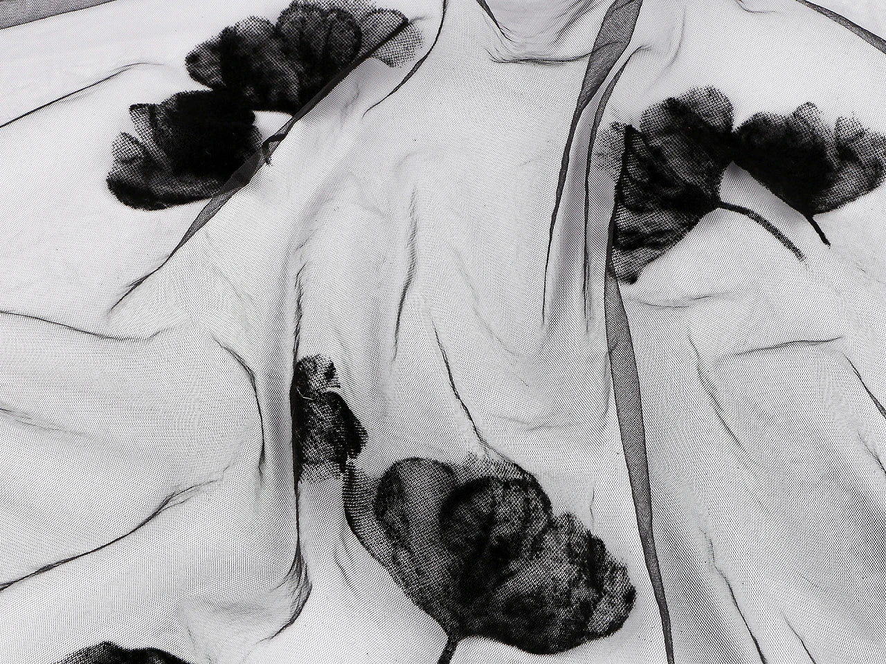 Attēls ar Mīkstais tills - lapas 25 g/m² – pieejams Šarlotes audumi