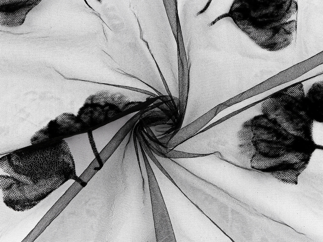 Attēls ar Mīkstais tills - lapas 25 g/m² – pieejams Šarlotes audumi