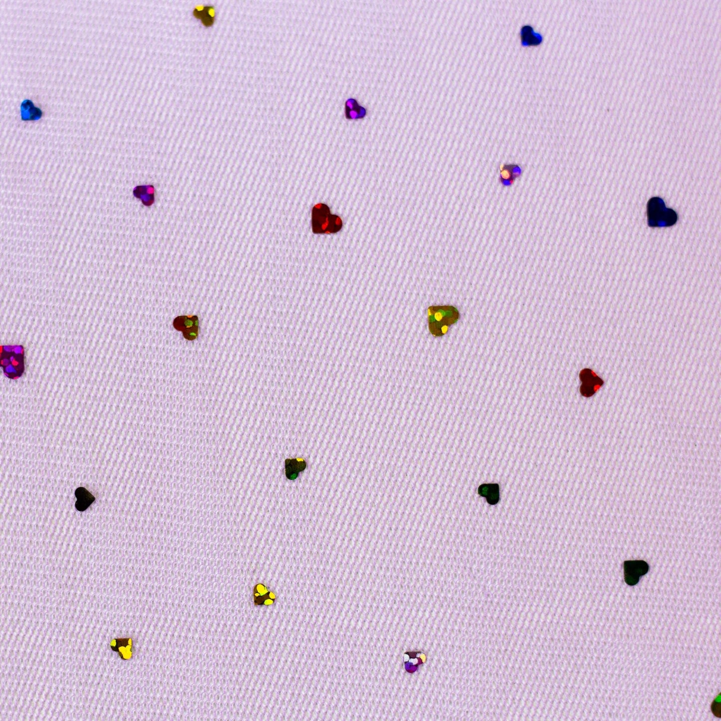 Attēls ar Mīksts tills ar sirsniņām uz lillā fona 40 g/m² – pieejams Šarlotes audumi