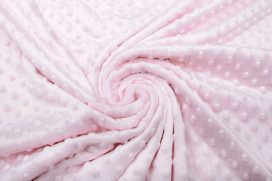 Minky fliss - gaiši rozā 260 g/m²