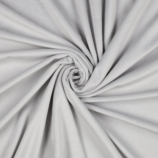 Attēls ar Minky flīss(gludais) - pelēks 260 g/m² – pieejams Šarlotes audumi