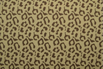 Mousseline - motif léopard 140 g/m²