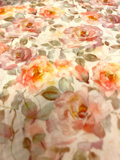 Image of muslin rosehip 120 g/m², available online at Charlotte Fabrics