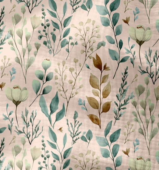 Attēls ar Muslīns - pļava 120 g/m² – pieejams Šarlotes audumi