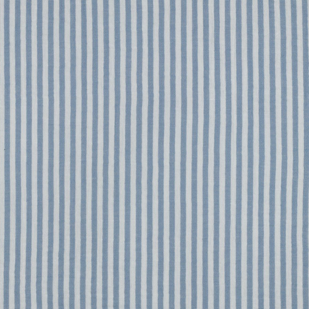 Attēls ar Muslīns - zilas līnijas 120 g/m² – pieejams Šarlotes audumi