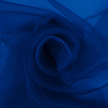 Organza - rudzupuķu zila 25 g/m²