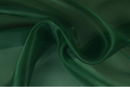 Organza - tumši zaļa 25 g/m²