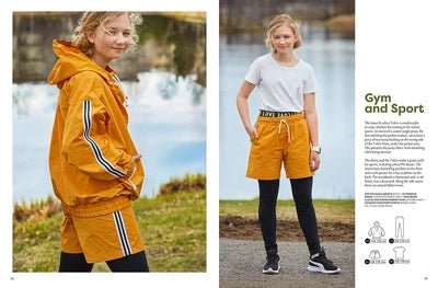 Attēls ar OTTOBRE design Kids Rudens – bērnu apģērbu piegrieztņu žurnāls angļu valodā – pieejams internetā Šarlotes audumi