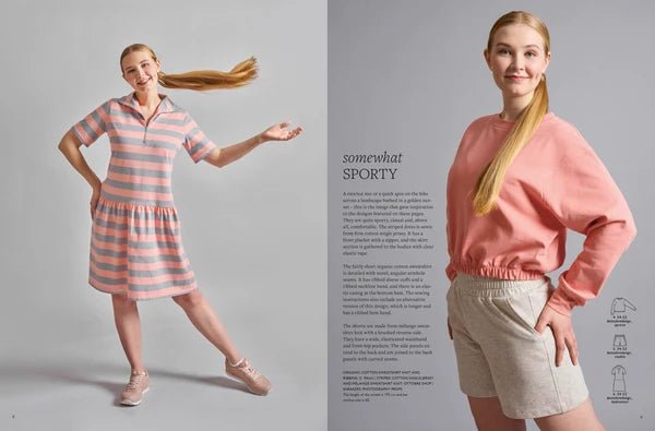 OTTOBRE design Woman 2/2024 nuotrauka – angliškas moteriškų drabužių iškarpų žurnalas – galima įsigyti internetu „Šarlotes audumi“