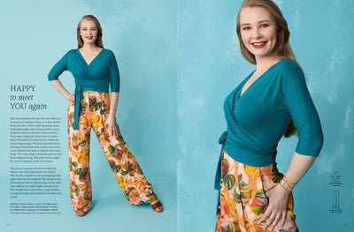 OTTOBRE design Woman 2/2024 nuotrauka – angliškas moteriškų drabužių iškarpų žurnalas – galima įsigyti internetu „Šarlotes audumi“