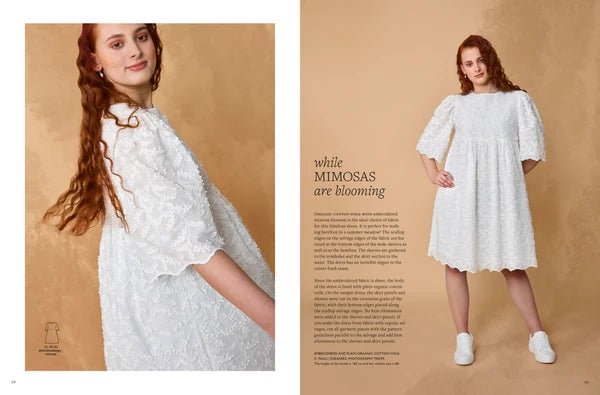 OTTOBRE design Woman 2/2024 nuotrauka – angliškas moteriškų drabužių iškarpų žurnalas – galima įsigyti internetu „Šarlotes audumi“