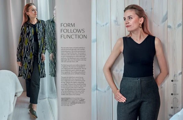 OTTOBRE design Woman 5/2020 vaizdas – angliškas moteriškų drabužių iškarpų žurnalas – galima įsigyti internetu „Šarlotes audumi“