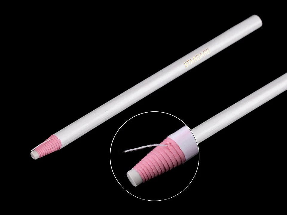 Attēls ar Pašasināms drēbnieka krīta zīmulis auduma marķēšanai, 16,7 cm – pieejams internetā Šarlotes audumi