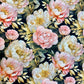 Pēdējais gabaliņš - Softshell audums - peonijas 300 g/m² - 60cm
