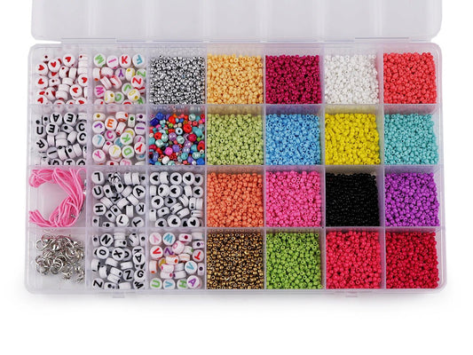 Pērlīšu komplekts ar instrumentiem