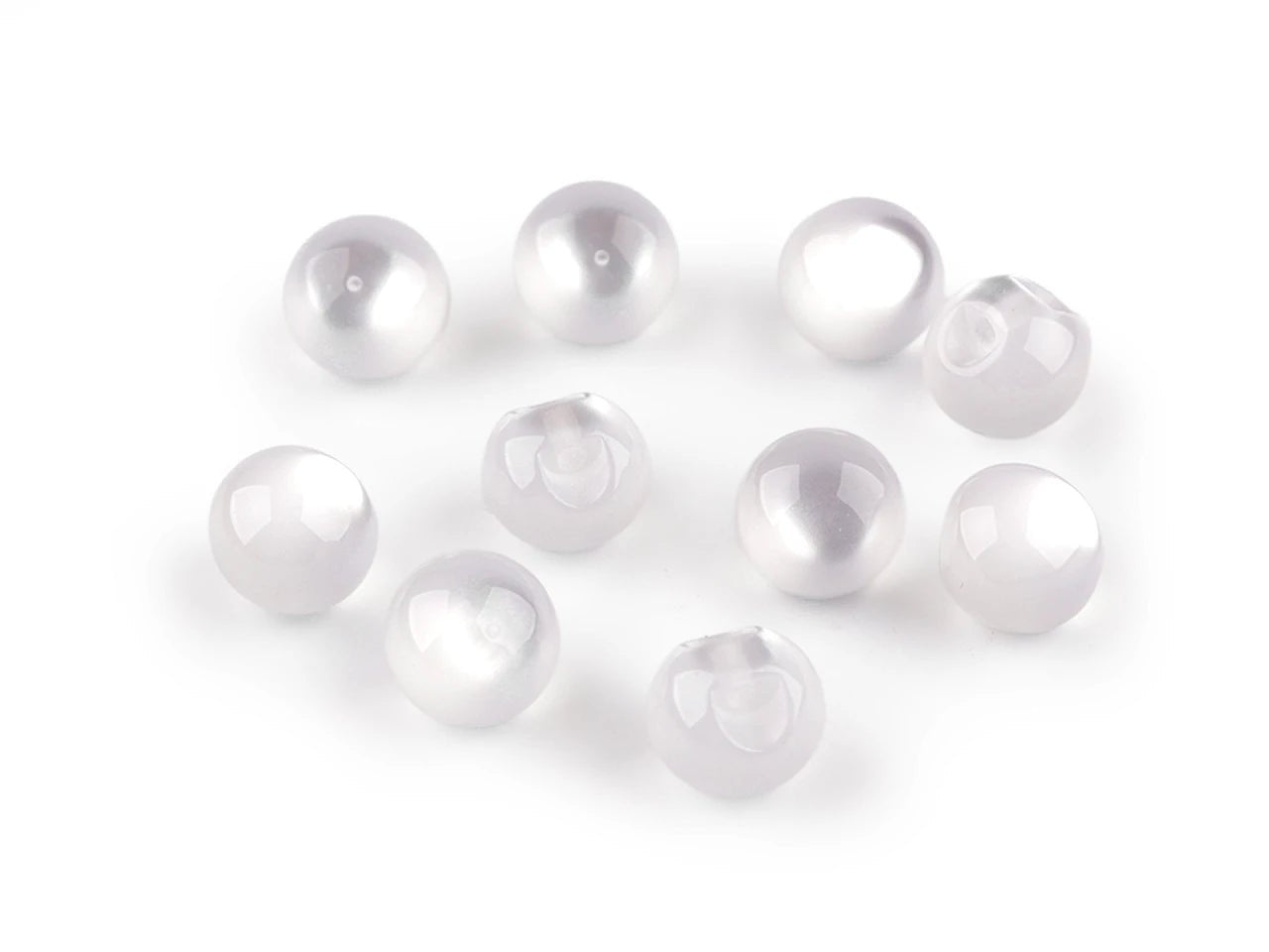 Attēls ar Piešujamas pērļu / “kaķa acs” pogas, 11 mm – pieejams Šarlotes audumi