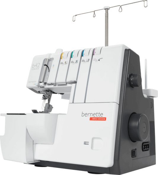 Image of Bernette B42 Funlock coverstitch machine – available at Šarlotes audumi