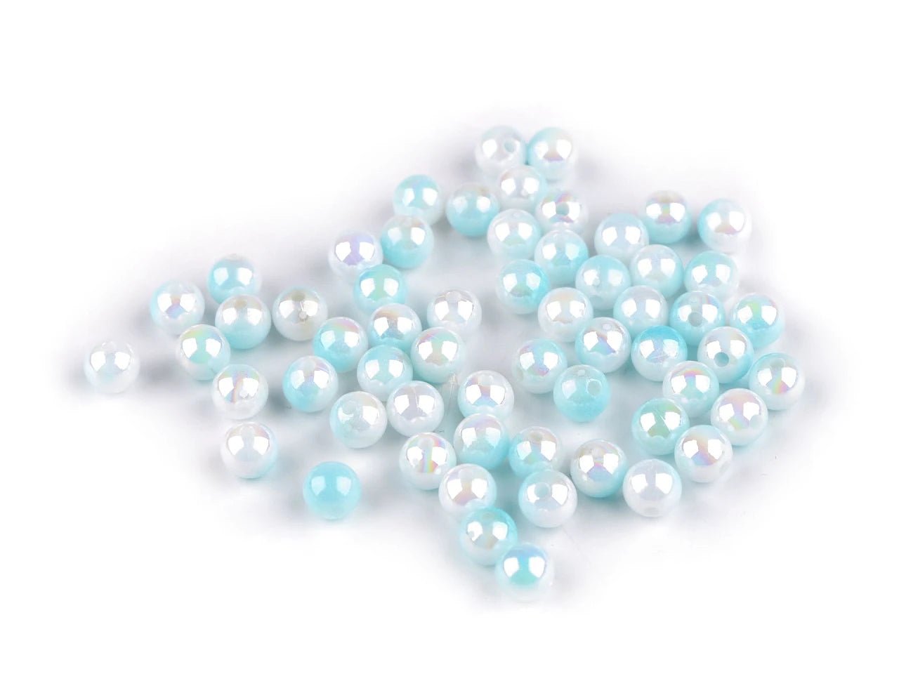 alt
Image of plastic beads with a pearlescent effect Ø8 mm 20 g | assorted shades – available at Šarlotes audumi