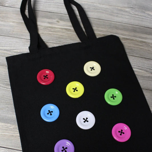 Attēls ar Plastmasas pogas 50 mm - baltas – pieejams Šarlotes audumi