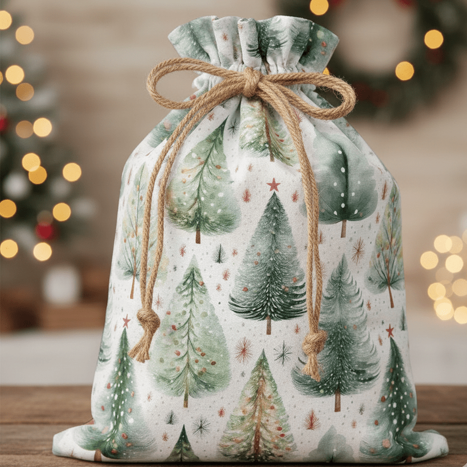 Attēls ar Premium 100% kokvilnas audums - egles 115 g/m² – pieejams Šarlotes audumi