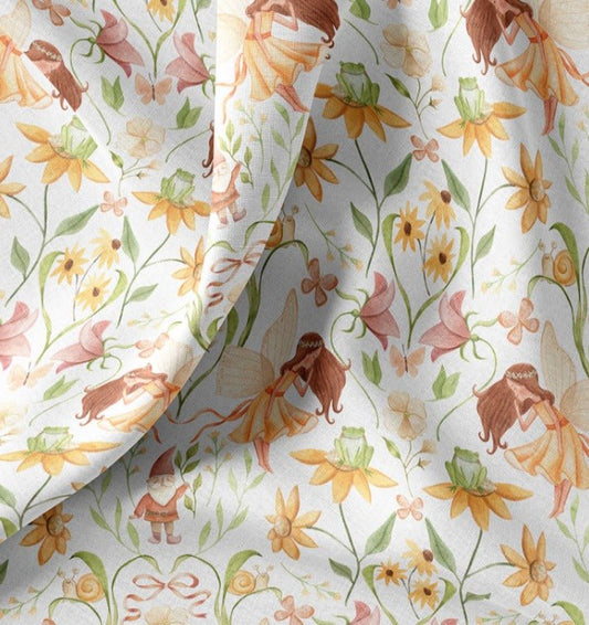 Premium 100% cotton fabric - fairies 115 g/m² – available at Charlotte's Fabrics