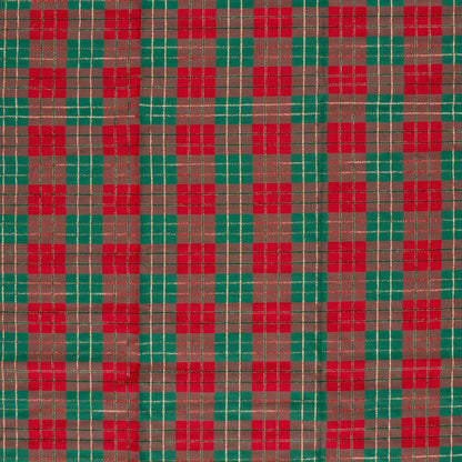 Image with premium 100% cotton fabric - Christmas plaid – available online at Charlotte's Fabrics