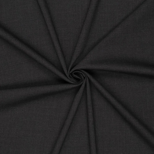 „Premium Merino“ vilnos audinio nuotrauka – tamsiai pilka – galima internetu, Šarlotes audiniai