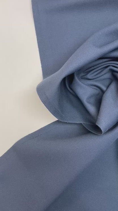 Wool fabric - dark blue 470 g/m²