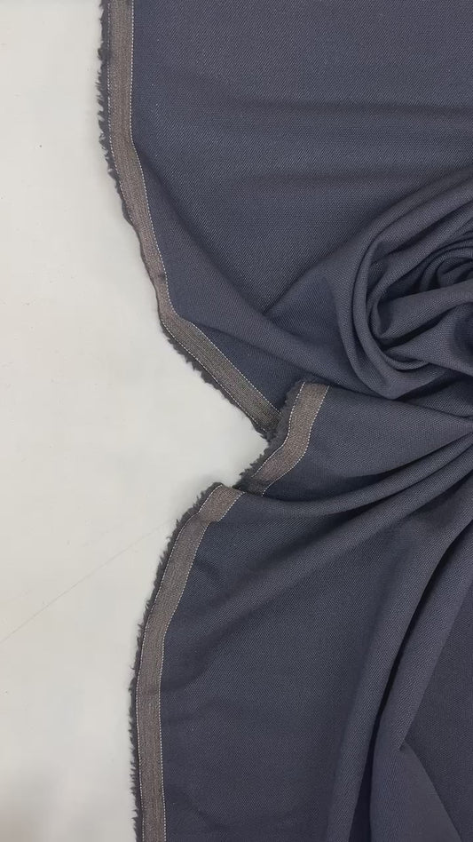 Vilnos audinys su elastanu – tamsiai mėlynas 220 g/m²