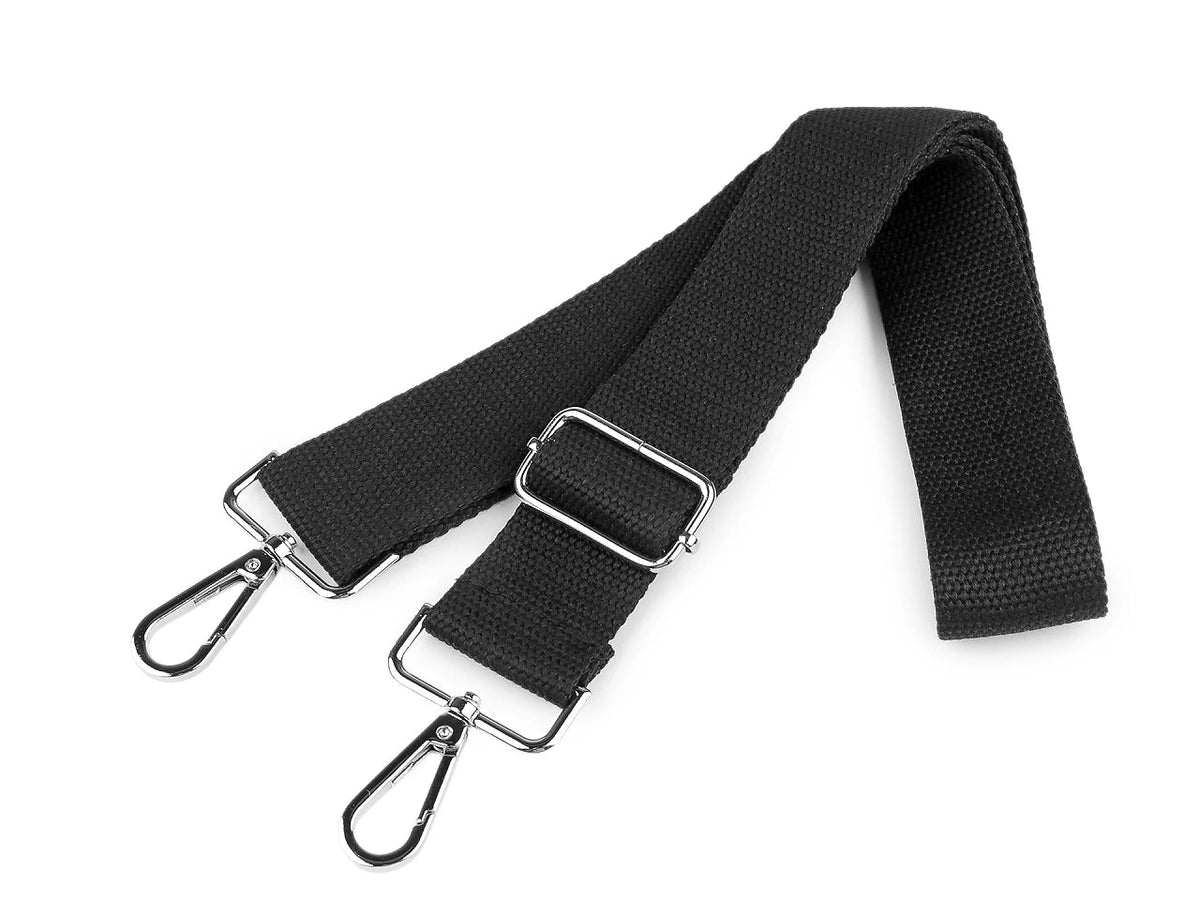 Paveikslėlis: reguliuojamas krepšio dirželis su karabinais – internetu įsigykite Šarlotes audumi