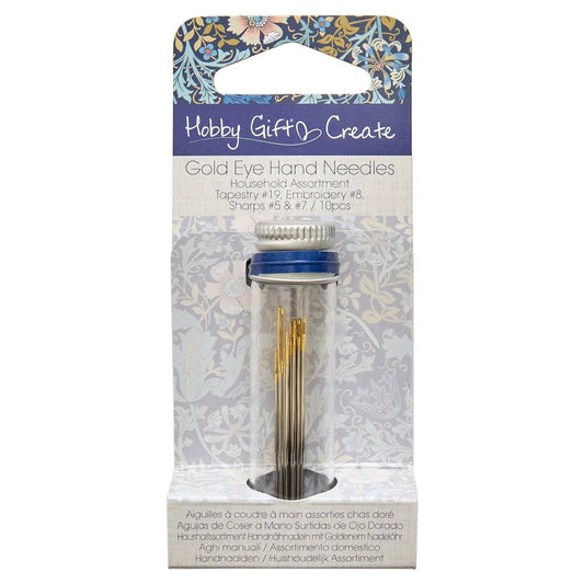 Image of Hobby Gift Create hand sewing needle set – 10 pcs – available online at Šarlotes audumi