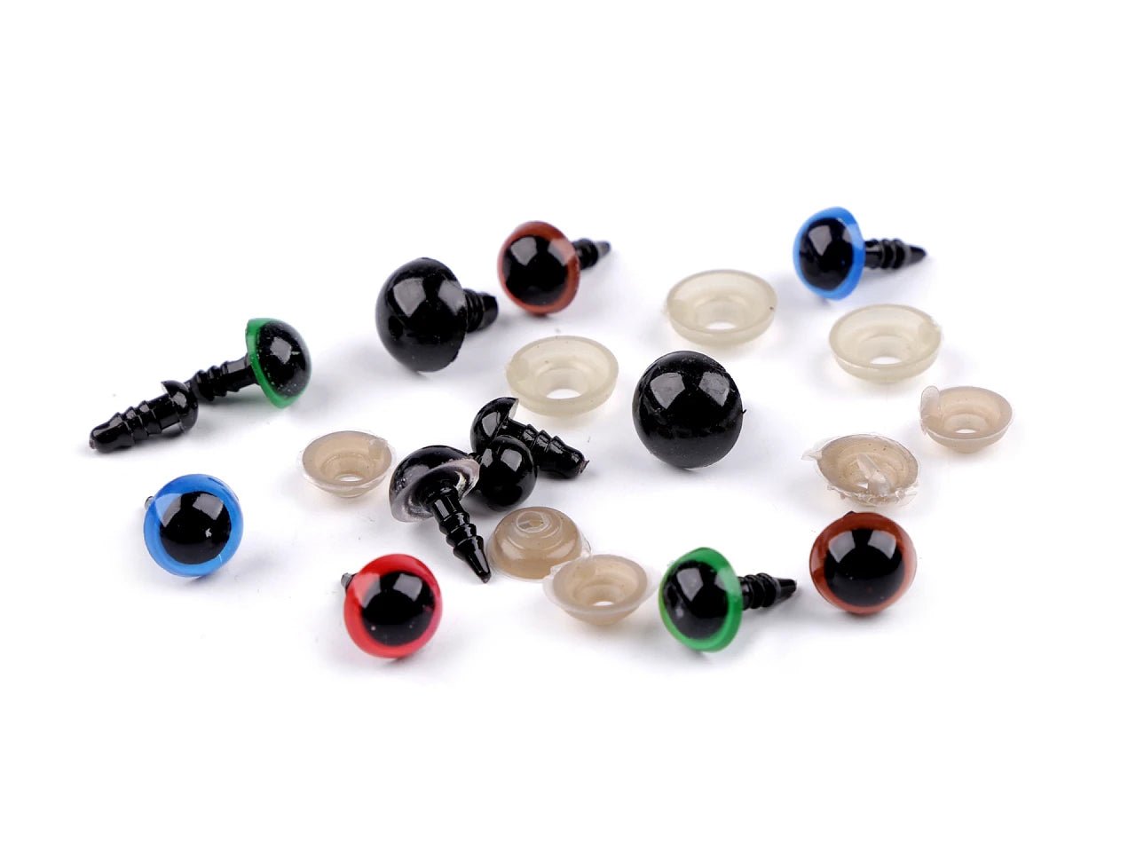 Attēls ar Rotaļlietu acis DIY komplekts (264 gab.) – pieejams Šarlotes audumi