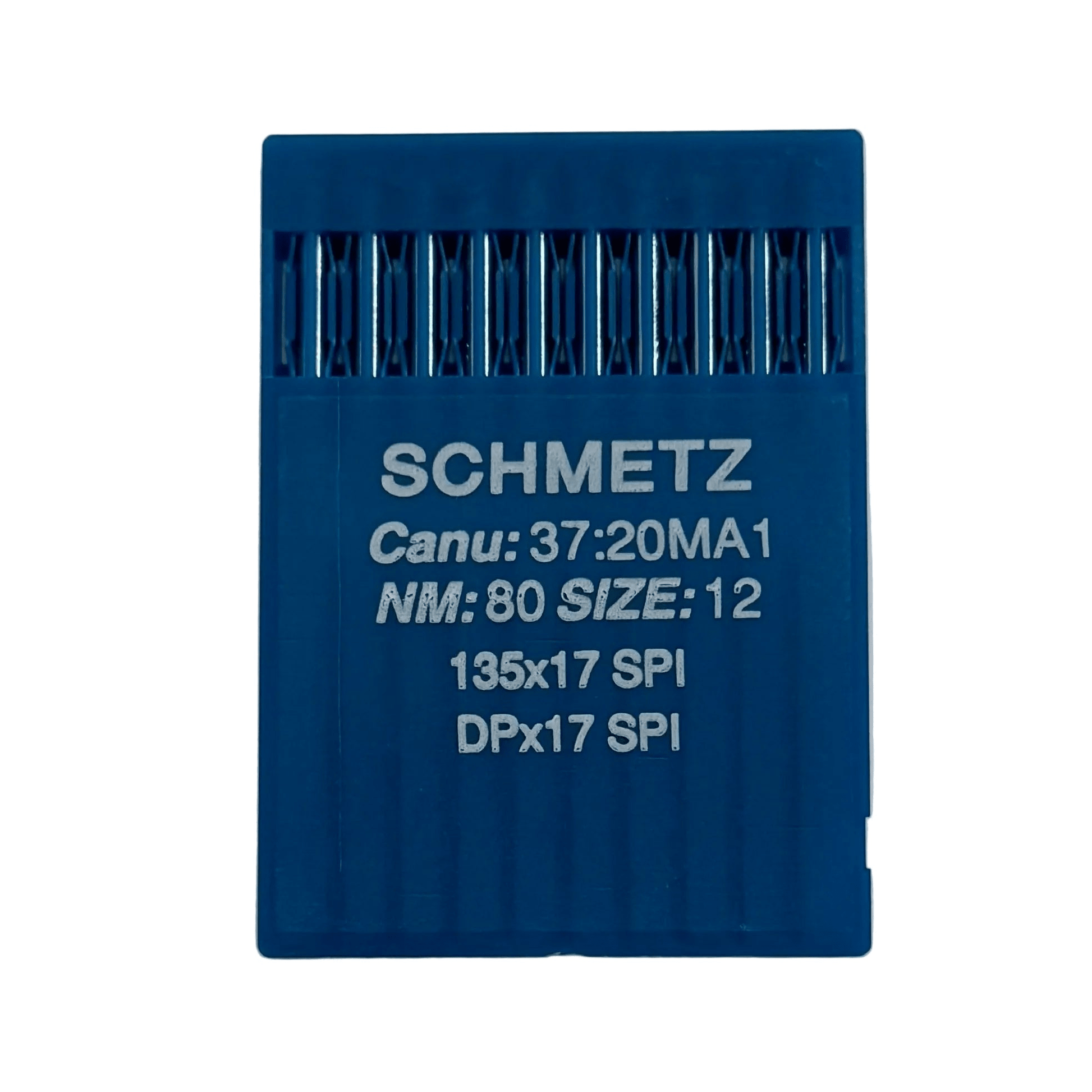 Attēls ar Rūpniecisko šujmašīnu adatas SCHMETZ DPx17 (135x17) SPI blīviem un plāniem audumiem - 10 gab. – pieejams Šarlotes audumi