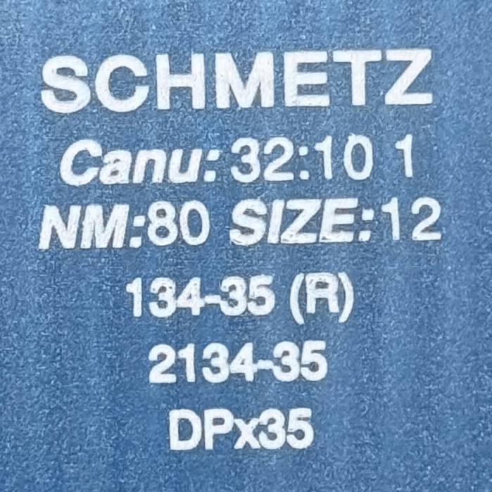 DPx35, 134-35 R — SCHMETZ pramoninių siuvimo mašinų adatos, universalios, 10 vnt.