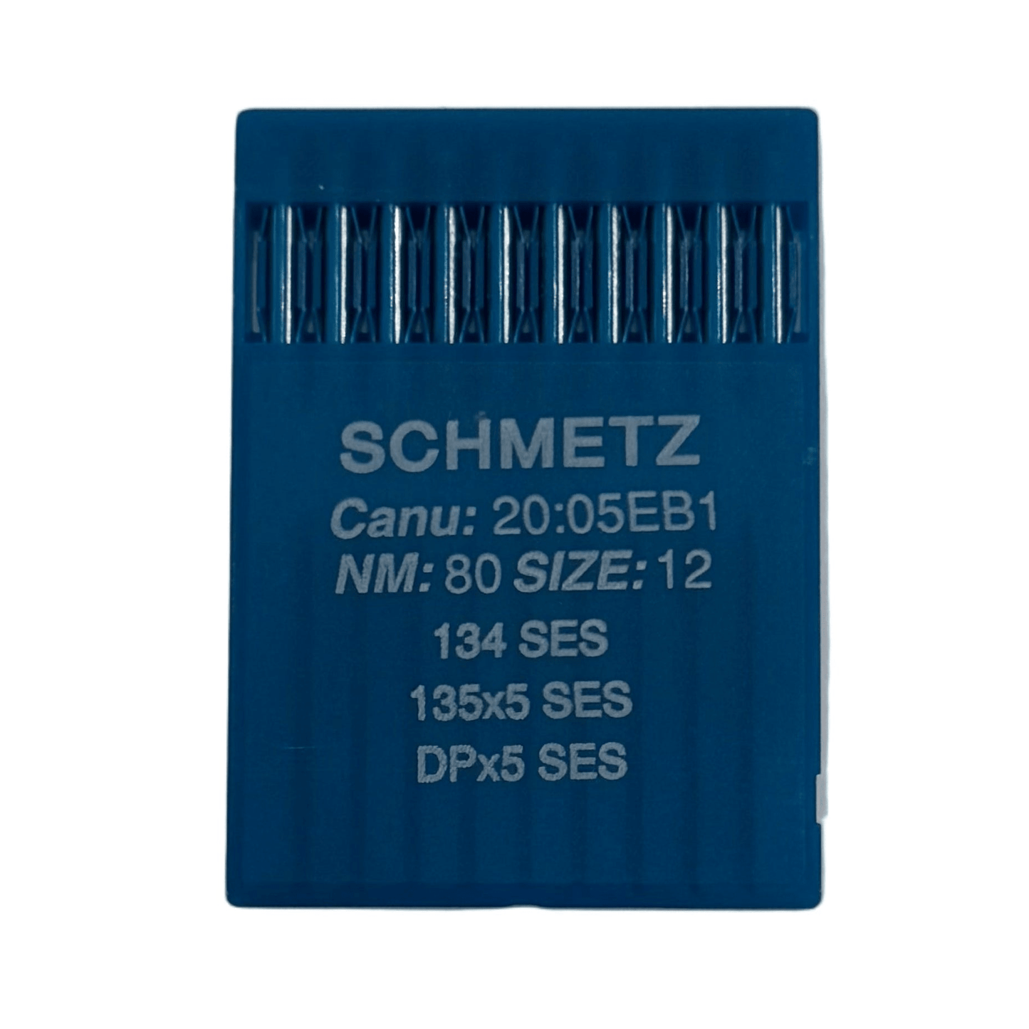 Attēls ar Rūpniecisko šujmašīnu adatas SCHMETZ DPx5 (134) SES trikotāžai un sporta apģērbam - 10 gab. – pieejams Šarlotes audumi