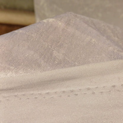 Velours à effet froissé - blanc 160 g/m²