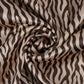 Satīns ar elastānu - zebra 80 g/m²