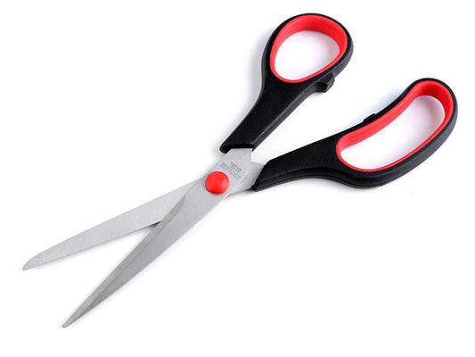 Paveikslėlis su ✂️ žirklėmis 21 cm (įvairių spalvų) – prieinama Šarlotes audumi