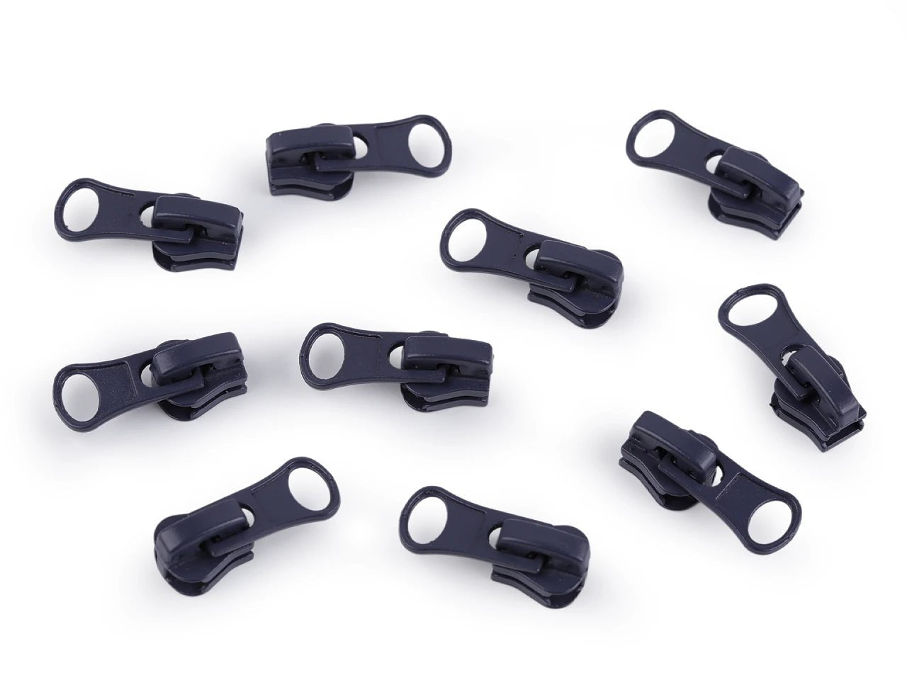 Attēls ar Slīdnis, kugītis plastmasas rāvējslēdzējam Nr.3|dažādu toņu – pieejams Šarlotes audumi