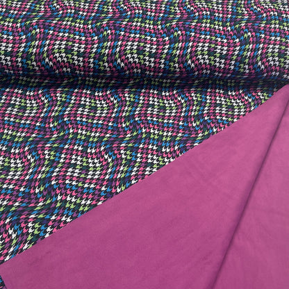 Tissu softshell avec élasthanne - motif coloré 310 g/m²