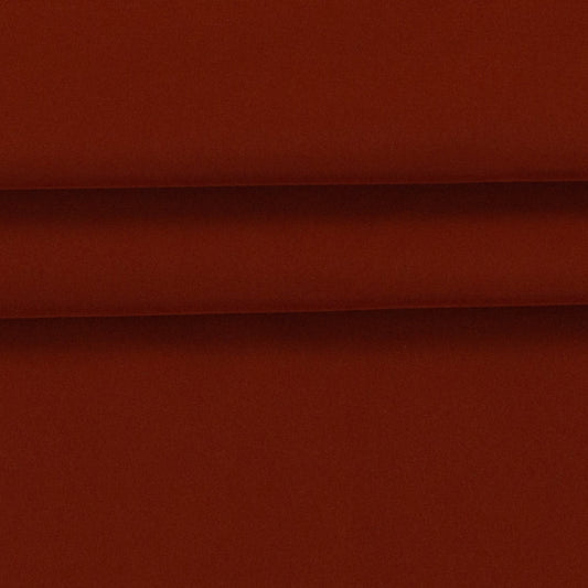 Image of waterproof brick red softshell fabric – available online at Šarlotes audumi