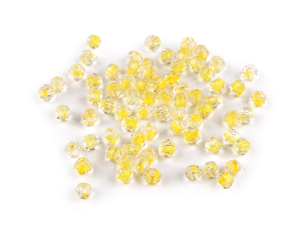 Attēls ar Stikla pērlītes Ø4 mm 5 g | dažādu toņu – pieejams Šarlotes audumi