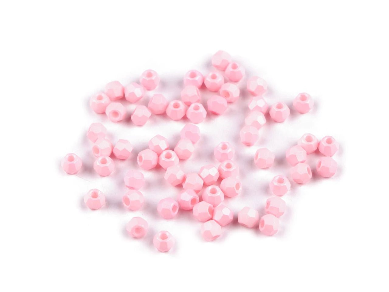 Image of glass beads Ø4 mm 5 g – available at Šarlotes audumi