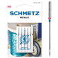 Attēls ar Šujmašinu adatas metāla diegiem SCHMETZ METALLIC - Nr.90 (5gab.) – pieejams Šarlotes audumi