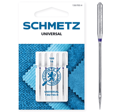 Šujmašinu adatas universālās SCHMETZ UNIVERSAL - Nr.100 (5gab.)