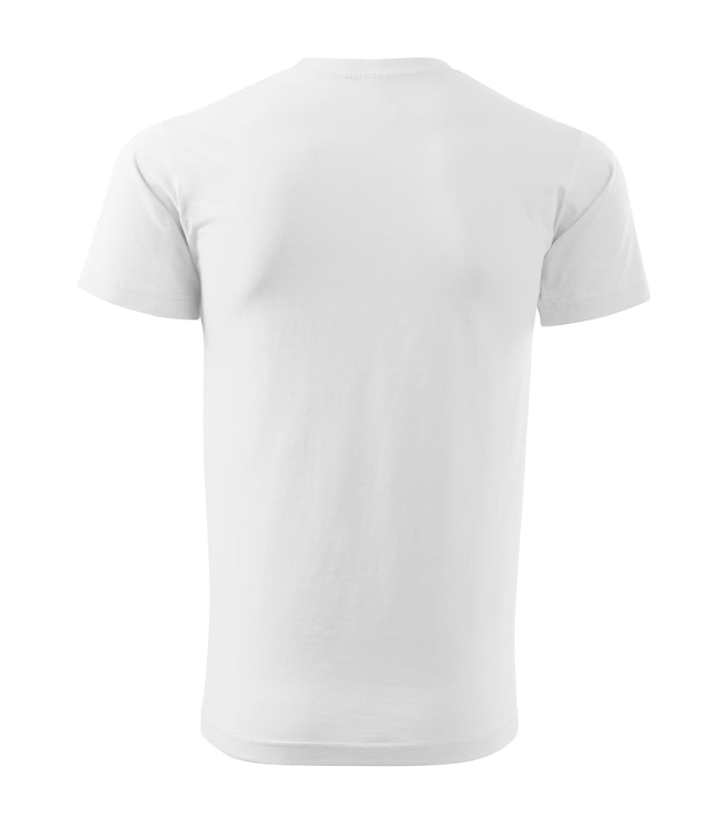 Image d’un T-shirt Malfini 100 % coton 160 g/m² - blanc – disponible chez Šarlotes audumi