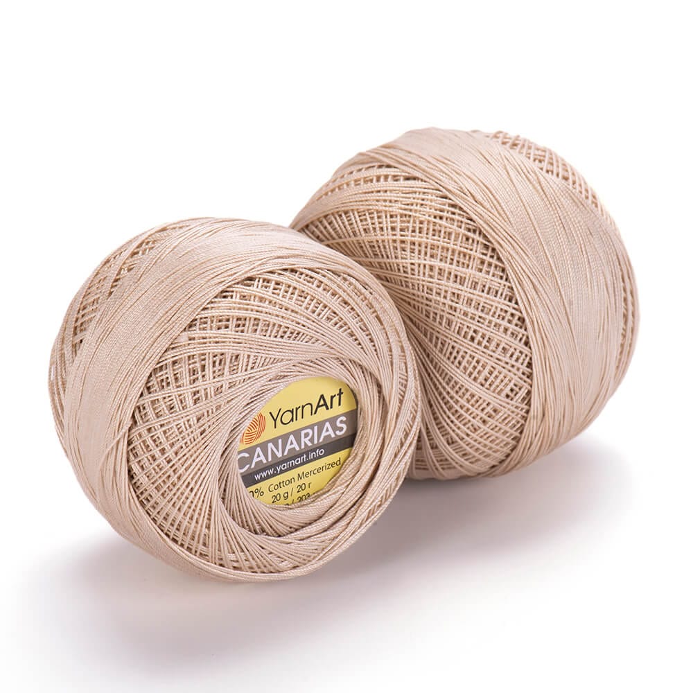 Attēls ar Tambordiegi YarnArt CANARIAS - 20g / 203m – pieejams Šarlotes audumi