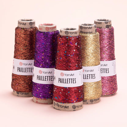Image de Tambordiegi YarnArt Paillettes avec fils brillants - 50g / 800m – disponible chez Šarlotes audumi